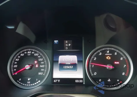 2018 Mercedes-Benz Glc 300 Coupe 4Matic из США, поврежденный, VIN WDC0J4KB0JF327607